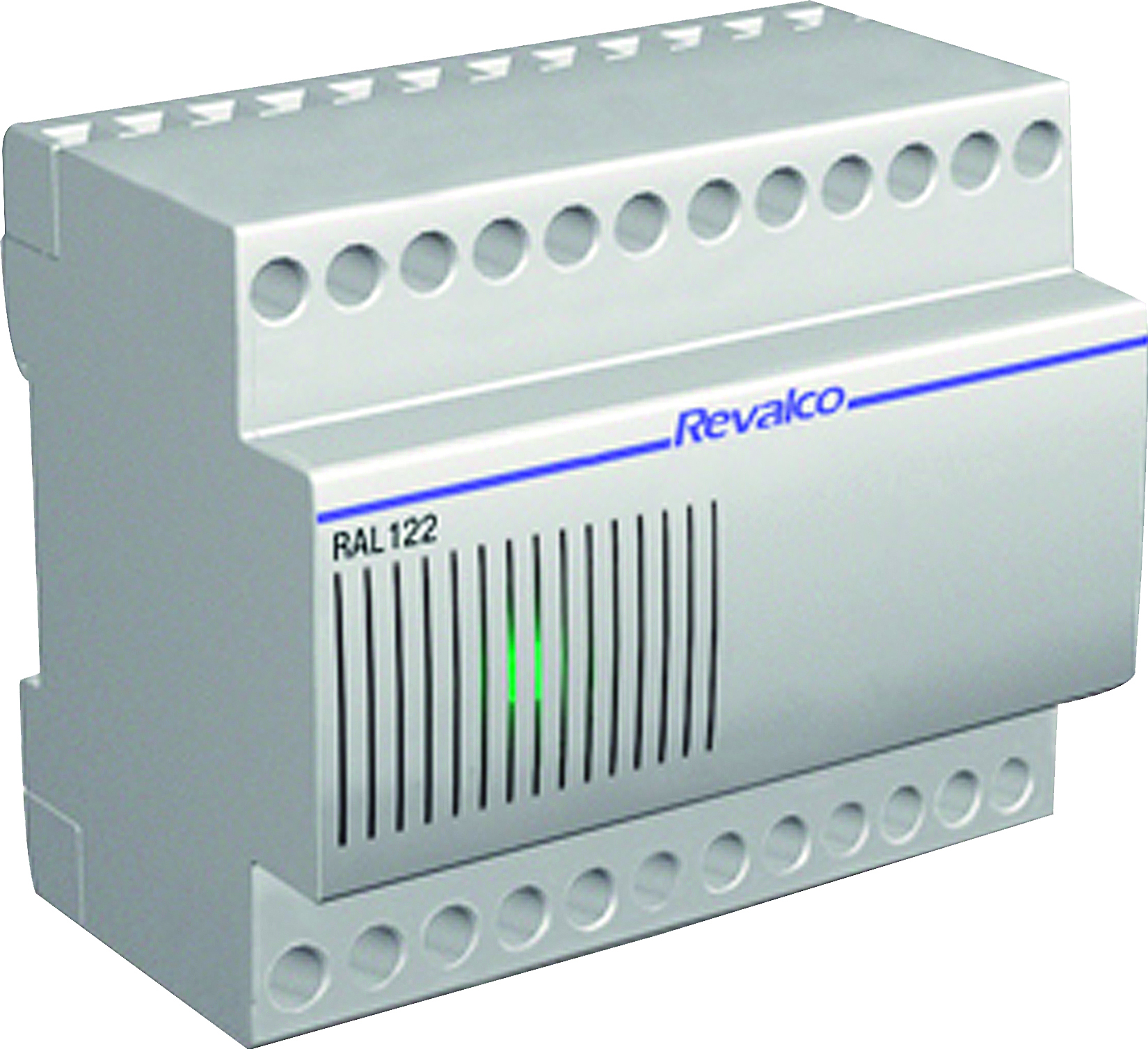 REVALCOIT 1RAL122 ESTABILIZADOR TENSION MODULAR ENTRADA 12VDC-2A SALIDA 14VAC-2A